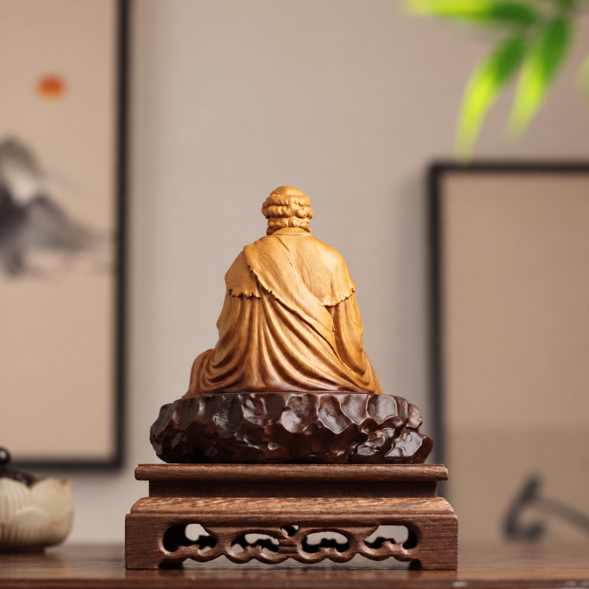 達摩祖師岩座坐像 商品實拍 6