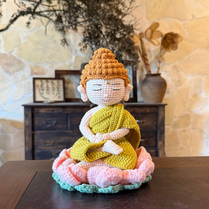 阿彌陀佛手工鉤織擺飾