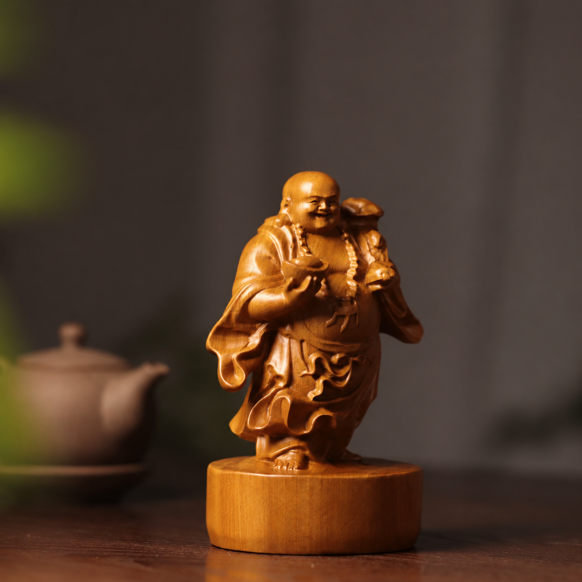 彌勒佛持如意福袋像 商品實拍 5