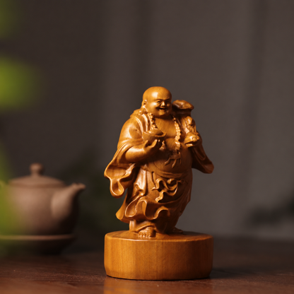 彌勒佛持如意福袋像 商品實拍 5