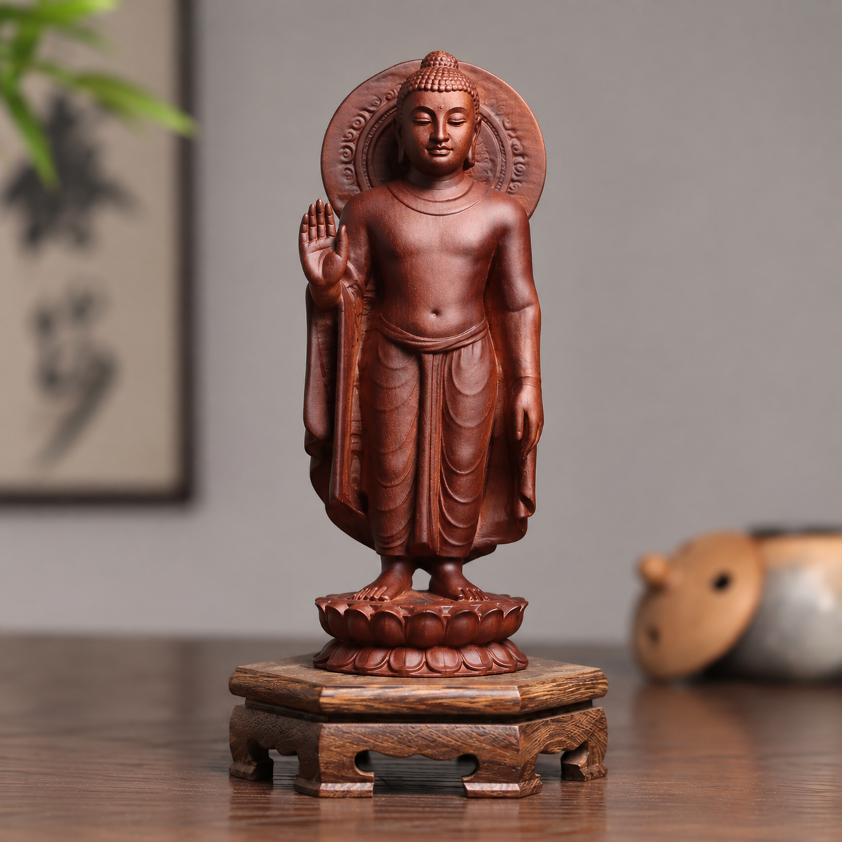 釋迦牟尼佛圓光立像 商品實拍 4