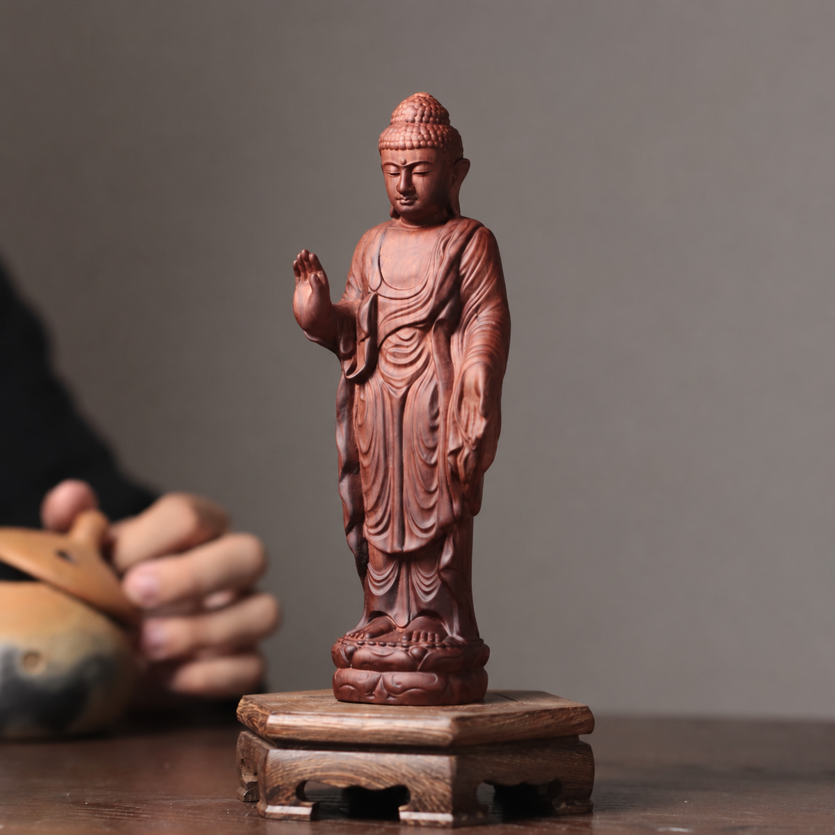 釋迦牟尼佛施無畏與願印立像 商品實拍 3