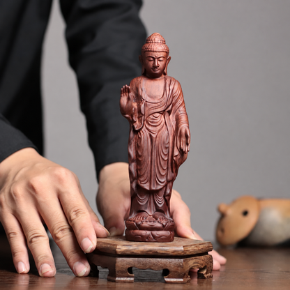 釋迦牟尼佛施無畏與願印立像 商品實拍 2