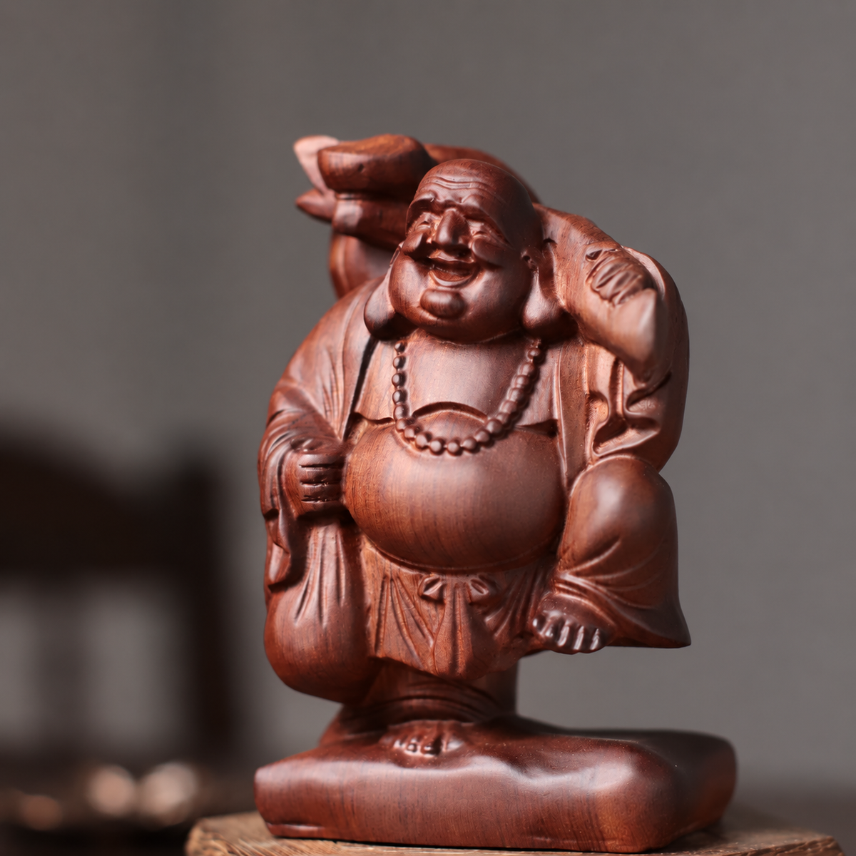 彌勒佛背福袋自在像 商品實拍 1