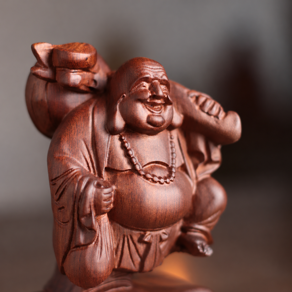彌勒佛背福袋自在像 商品實拍 5
