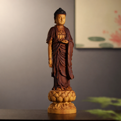 阿彌陀佛持蓮立像 商品實拍 3