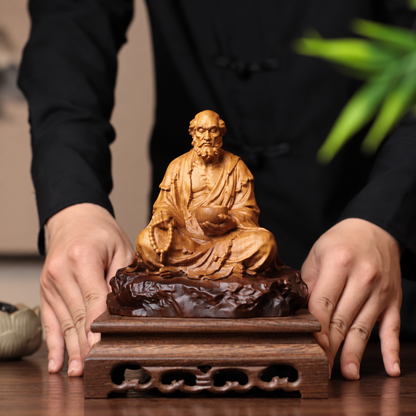 達摩祖師岩座坐像 商品實拍 1