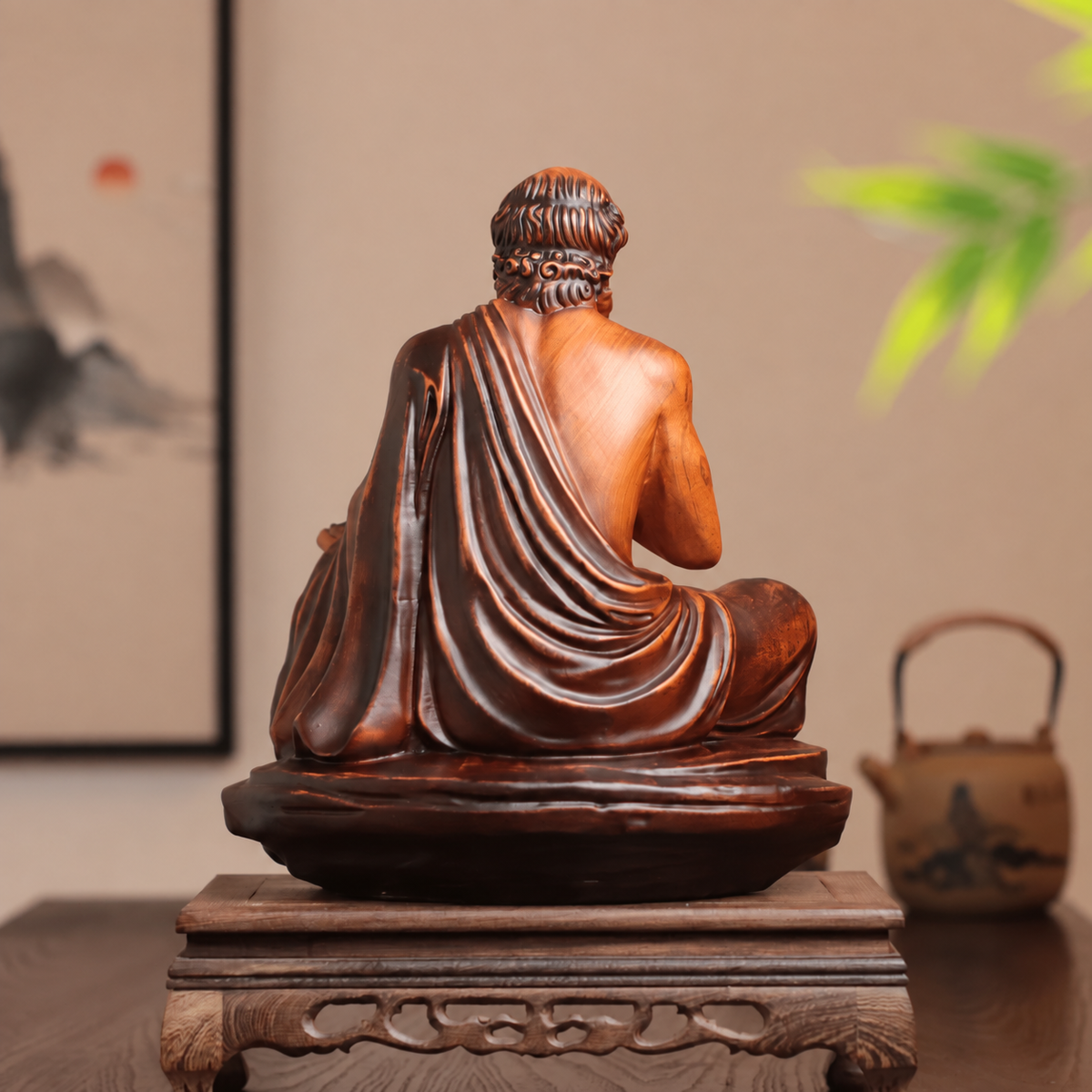 菩提達摩祖師禪坐像 商品實拍 6