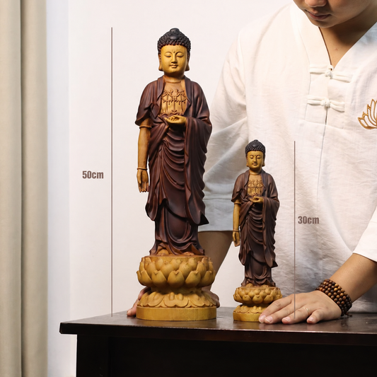 阿彌陀佛持蓮立像 商品實拍 1