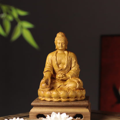 阿彌陀佛持蓮坐像 商品實拍 2
