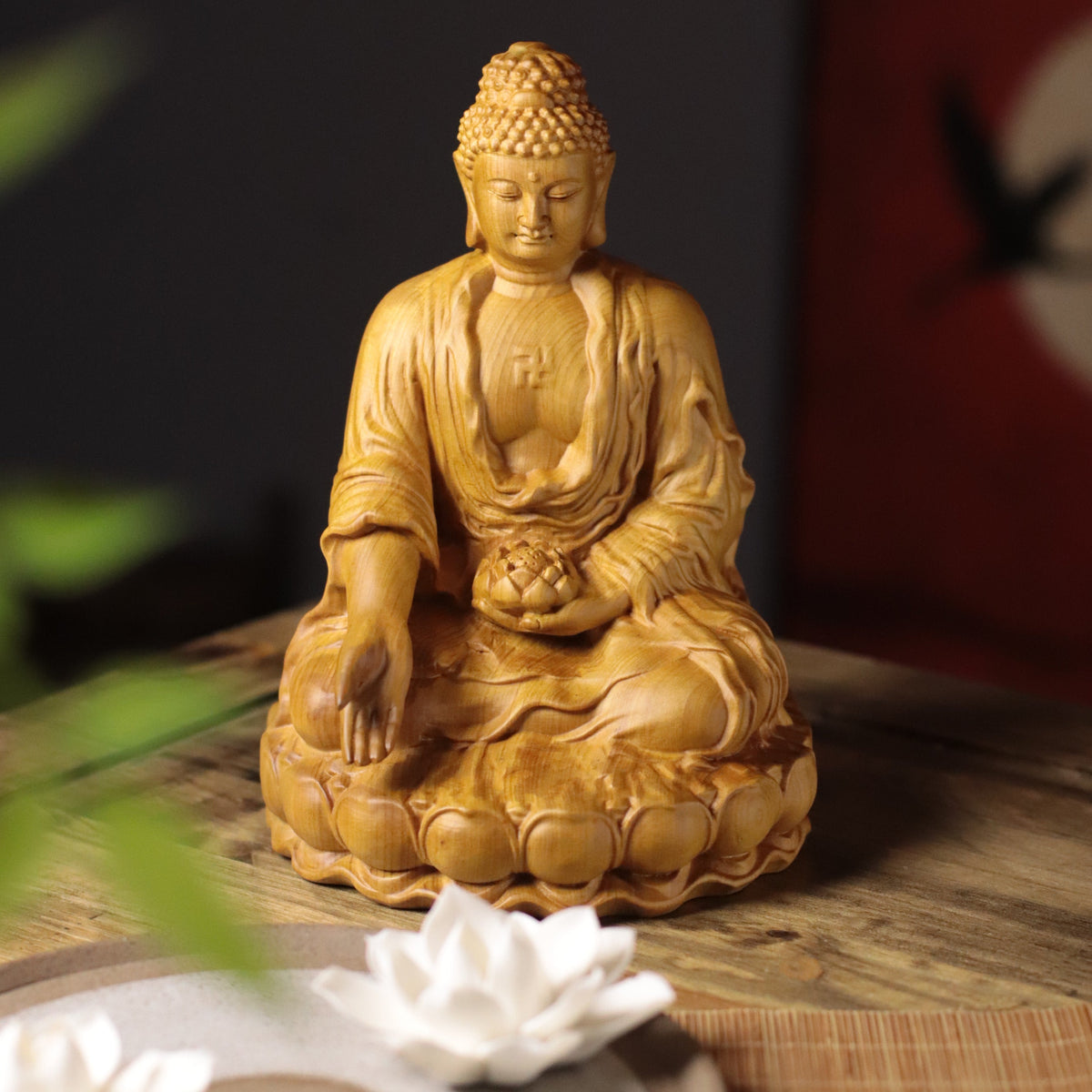 阿彌陀佛持蓮坐像 商品實拍 4