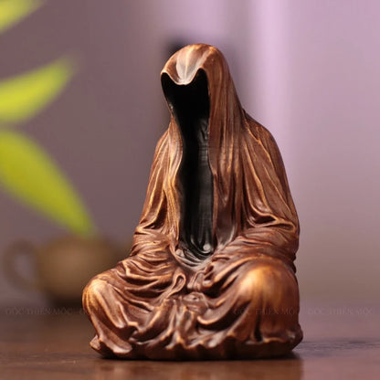 無相禪僧木雕擺飾・非洲花梨木